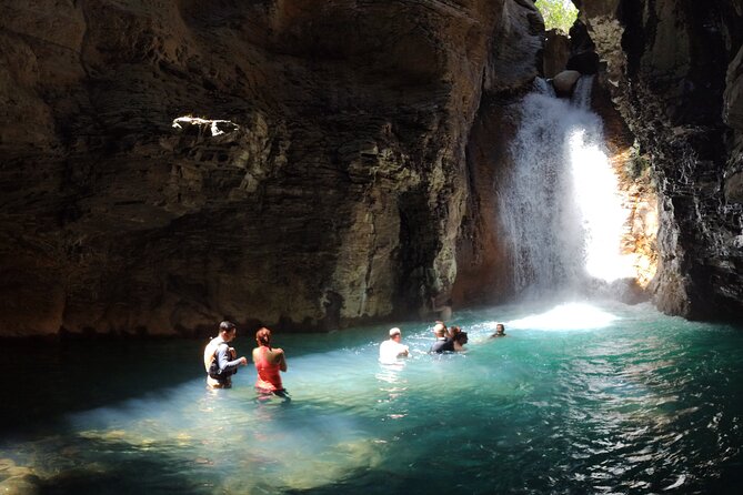 La Leona waterfall Cliffjumping White water Tubbing PrivateTour - Three Guanacaste Adventures in One Day