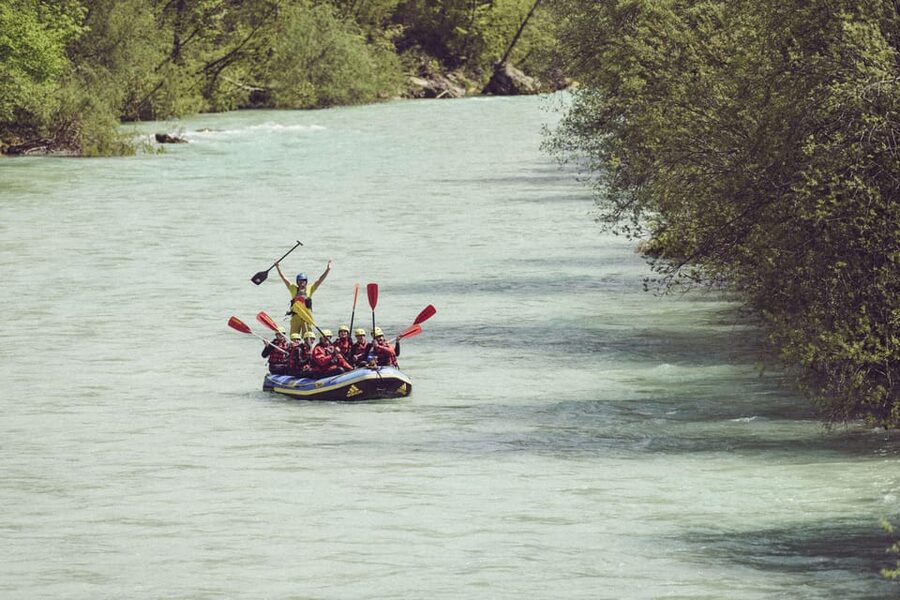 Lenggries: Guided Rafting Adventure on the Isar - The 15-minute safety briefing