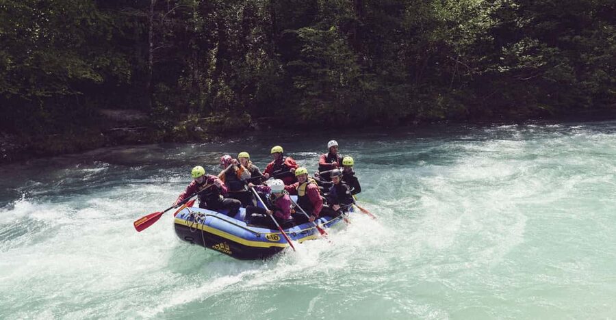 Lenggries: Guided Rafting Adventure on the Isar - Two hours on the river, with Isarburg ahead