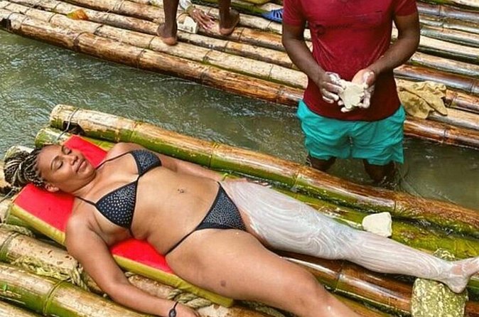Lethe Bamboo Rafting with Limestone Foot Massage from Montego Bay - Private transportation and the value of $135