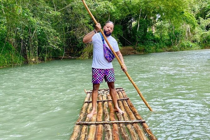 Lethe River Bamboo Rafting with Lime Stone Massage (All fees included) - What the bamboo raft ride feels like