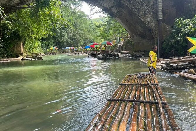 Lethe River Rafting Transportation & Entry Fees from Montego Bay - A slow ride on a handmade bamboo raft