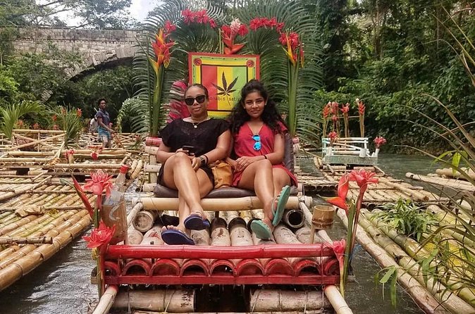 Lethe River Rafting Transportation & Entry Fees from Montego Bay - Limestone foot massage using river stone