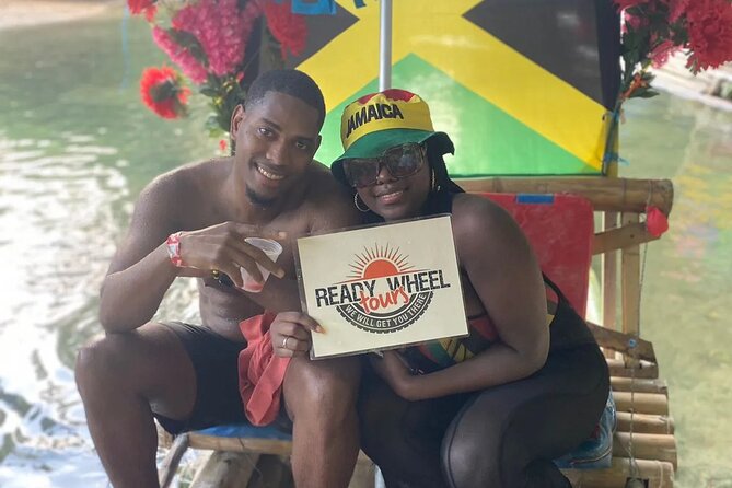 Lethe River Rafting Travel from Montego Bay w FREE Rum Punch - Riverbank refreshments and the limestone massage