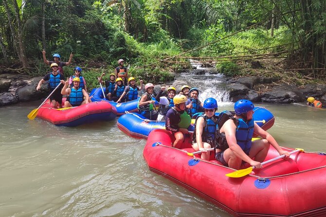 Lombok White Water Rafting Ricefield and Waterfall Tour - A well-timed lunch after the river