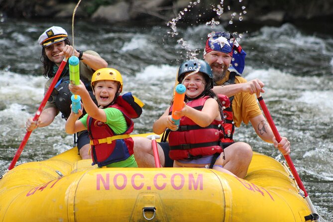 Lower Pigeon River Whitewater Rafting above Ages 3 - Why the Lower Pigeon River works for first-timers