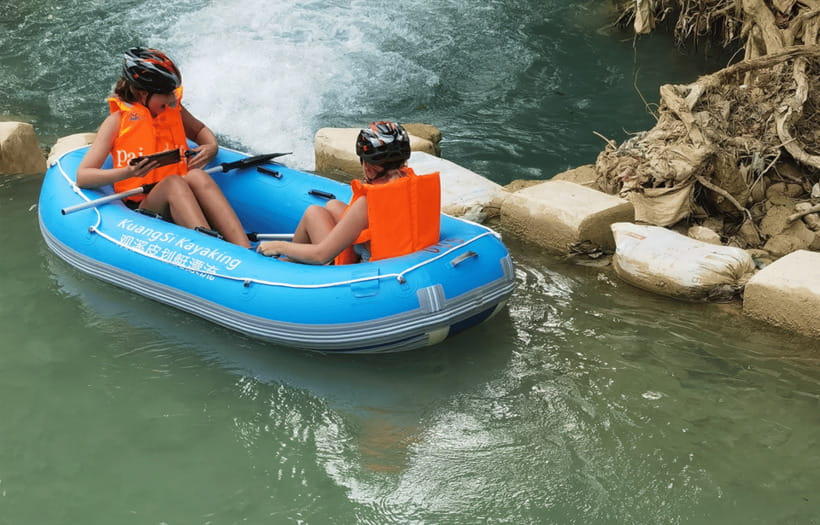 Luang Prabang: Kuang Si Waterfall Jungle Rafting - What this Kuang Si rafting trip is really like