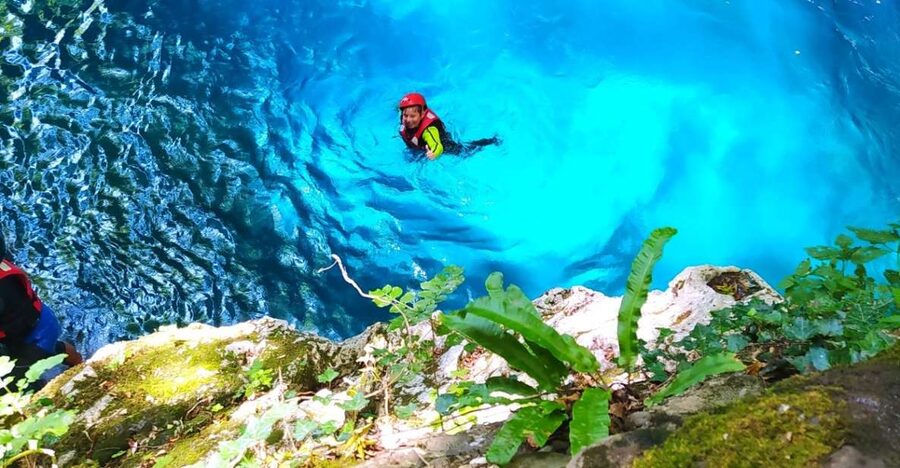 Lucca: Body Rafting in the Canyon - The 10-minute ride toward the gorge
