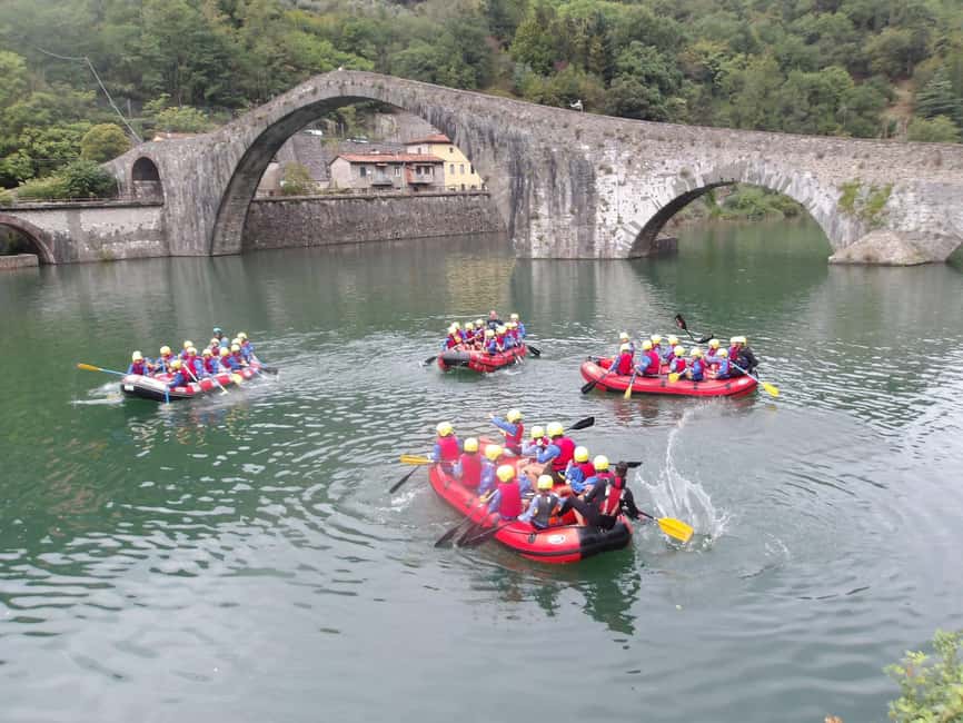 Lucca: Family-Friendly Rafting soft - The 10-minute van ride to the river