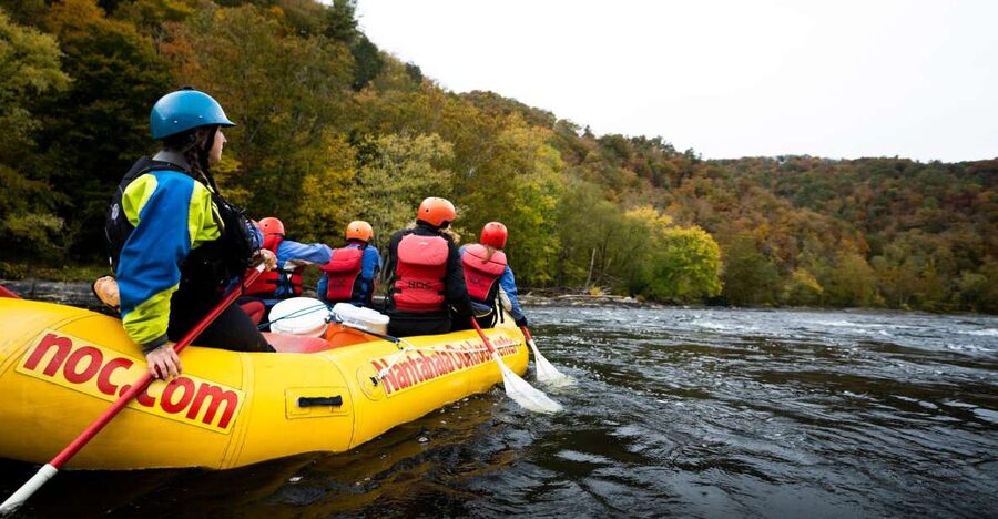 Marshall: French Broad Whitewater River Rafting Experience - Paddling Through the French Broad Rapids