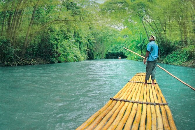 Martha Brae Bamboo Rafting Experience From Montego Bay - The one-hour bamboo raft ride