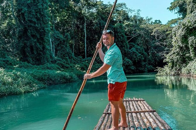 Martha Brae Bamboo Rafting From Montego bay - Rafter’s Village and the concrete pier
