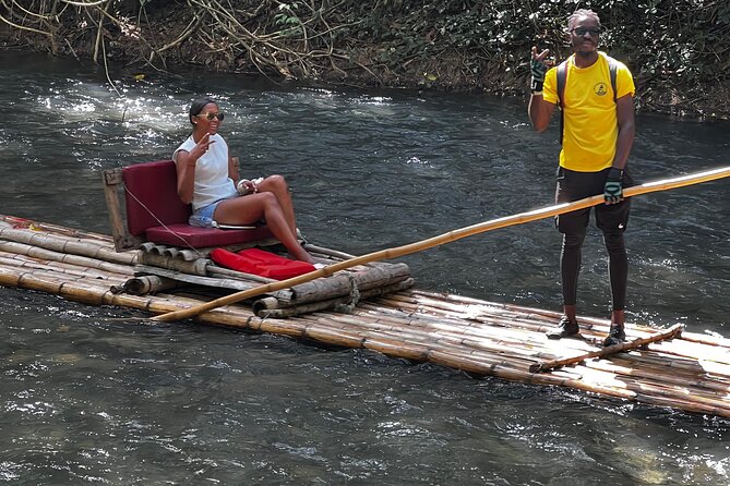 (Martha Brae River) Bamboo Rafting - Swimming, Photos, and Riverside Stops