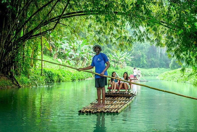 Martha Brae River Rafting & Luminous Lagoon Private Tour Falmouth - Guide service and what the feedback tells you