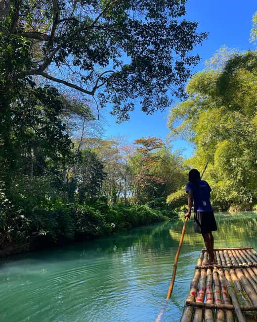 Martha Brae River Rafting Private Tour with Transportation - The final stretch downstream