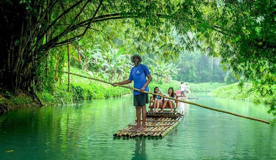 Martha Brae River Rafting Private trip - Tropical plants are the main attraction