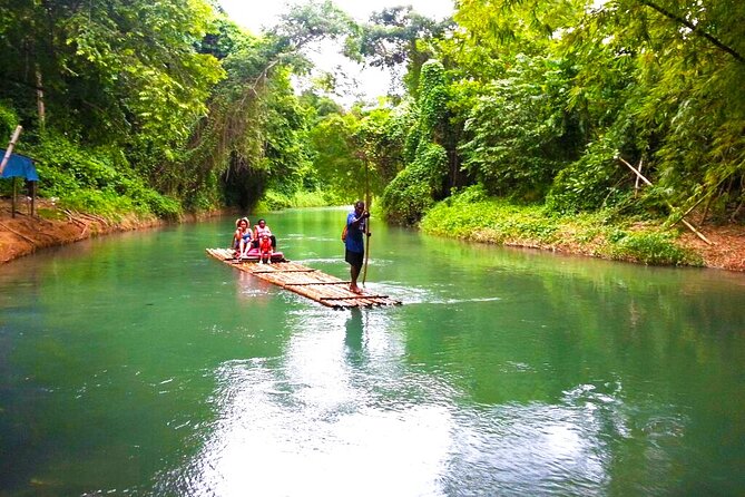 Martha Brae River Rafting Tour From Falmouth Jamaica - Ninety minutes on the river with Messam