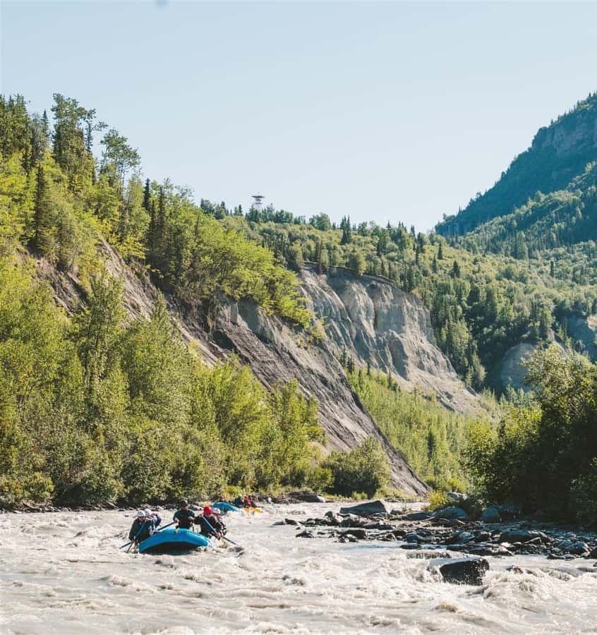 Matanuska Glacier Lions Head Whitewater Rafting - Why Lions Head is more than a standard rafting trip