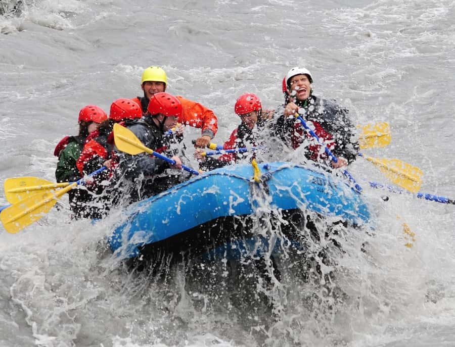 Matanuska Glacier Lions Head Whitewater Rafting - A three-hour schedule with little wasted time
