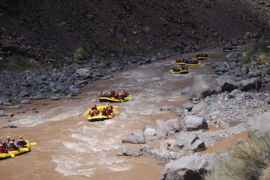 Mendoza: 12-KM River Rafting Tour in the Andes - Safety briefing and equipment before the water