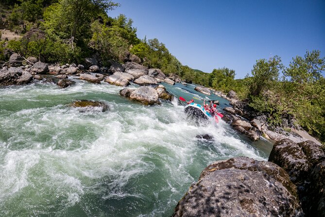 Meteora Rafting Day Trip with Pick up from Kastraki, Kalambaka, Trikala - Photos, rock jumps, and the value of hands-free fun
