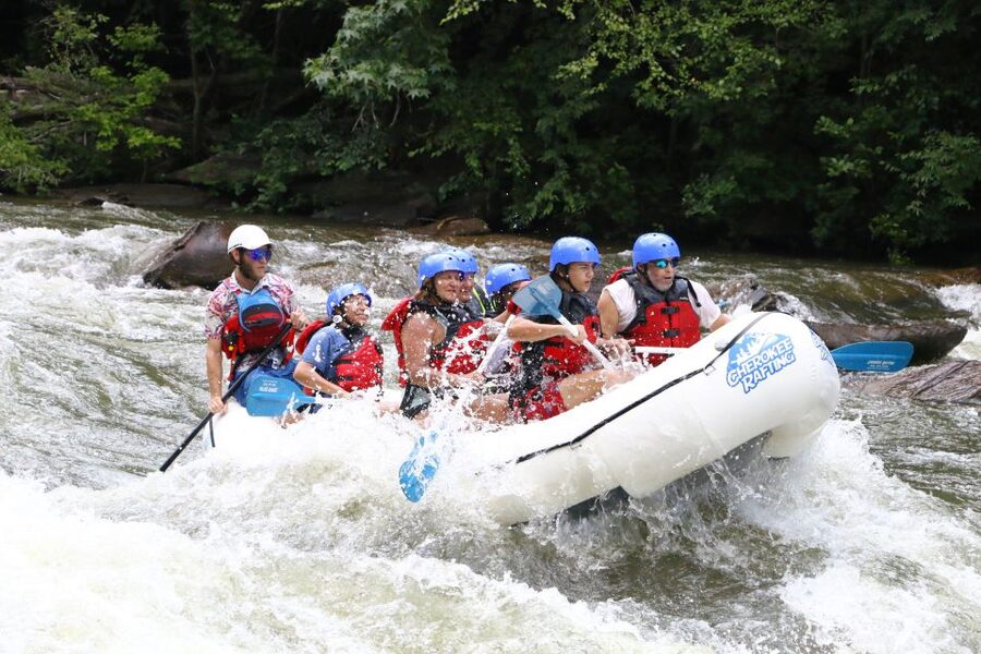 Middle Ocoee River Whitewater Rafting Trip - Most Popular - Grumpy’s, Broken Nose, and Roller Coaster