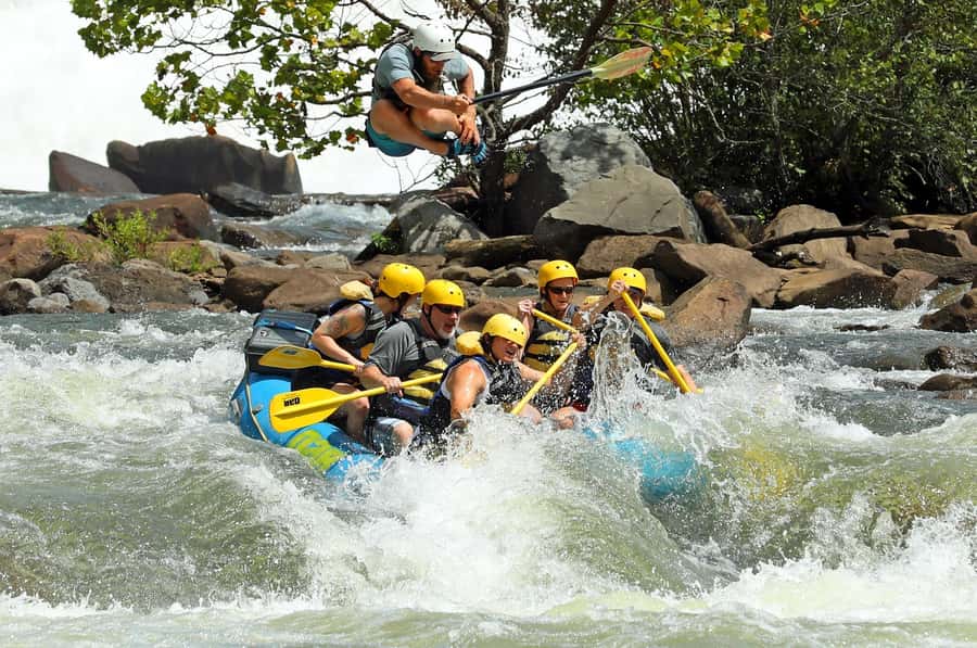 Middle Ocoee Whitewater Rafting - Top Rated - Starting at the Red Porch