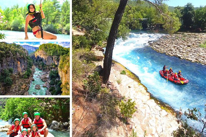 Mix Tour: Canyoning, Rafting, Zipline, From Alanya-Side-Antalya - From your hotel to the national park