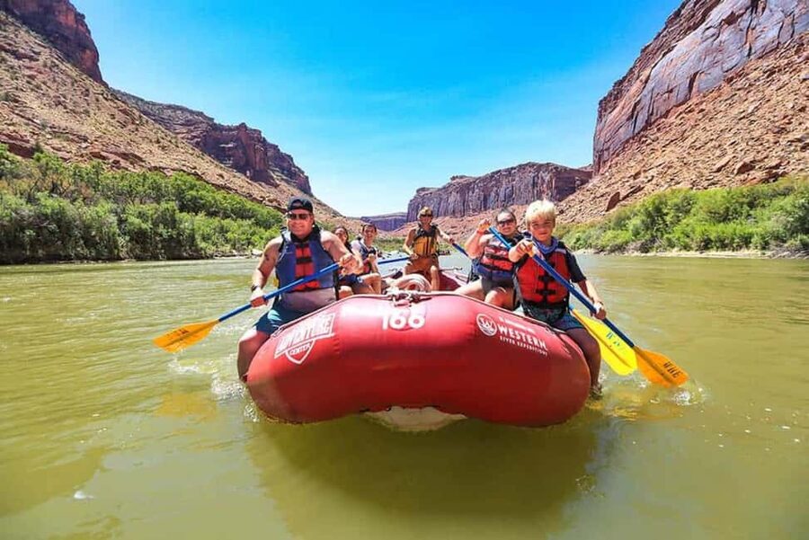 Moab: Colorado River Mid-Day Rafting with BBQ Lunch - Check in at the Moab Adventure Center