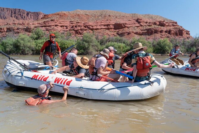 Moab Morning Half Day Rafting Trip - Colorado River - Fisher Towers and the Priest and Nuns from the river
