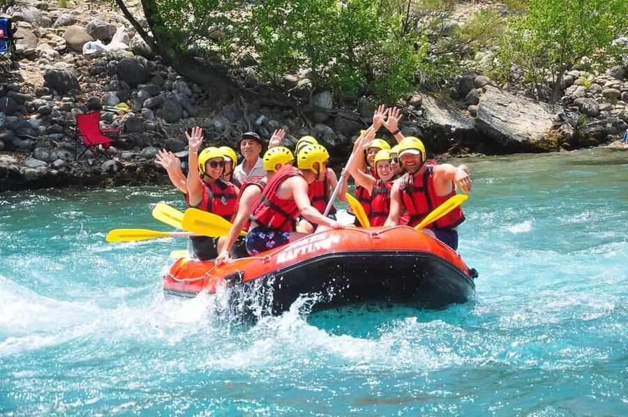 Monster Truck Adventure, Buggy, Rafting & Zipline + Lunch - Rafting the river for about 13 kilometers