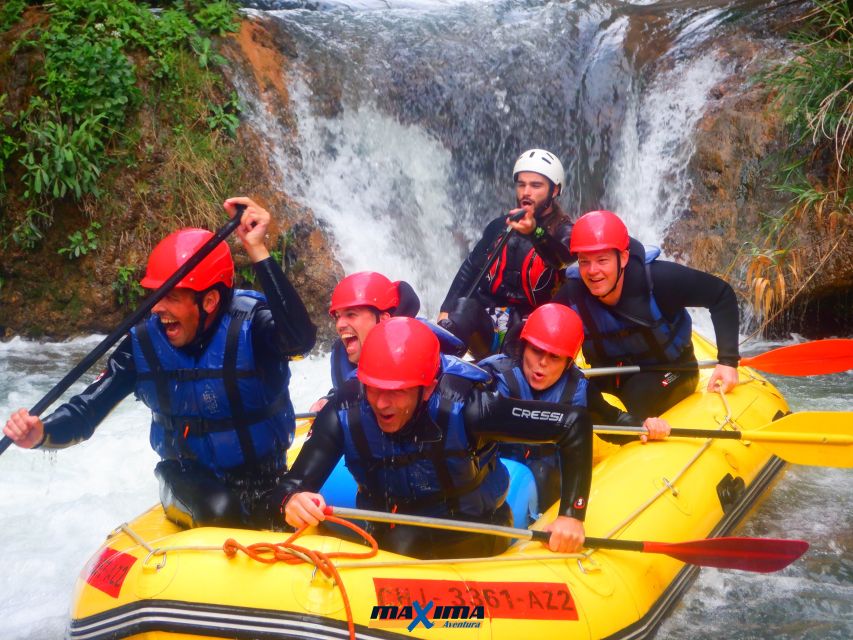 Montanejos: Guided Whitewater Rafting Adventure - Starting at the Máxima Aventura base