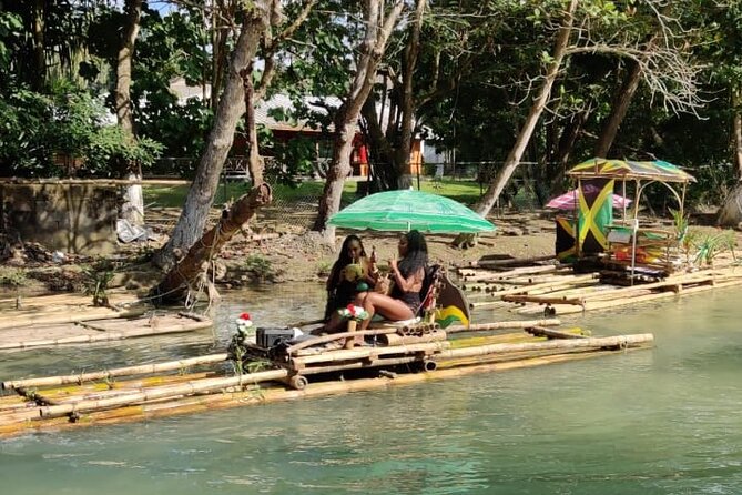 Montego Bay Bamboo River Rafting Limestone Foot Massage - Leaving your resort in a private vehicle