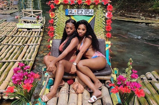 Montego Bay Bamboo River Rafting Limestone Foot Massage - The bamboo raft ride, one to two hours on the water