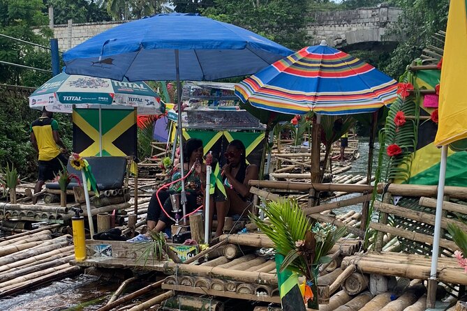 Montego Bay Bamboo River Rafting with Limestone Massage - From Montego Bay to the hills of Lethe