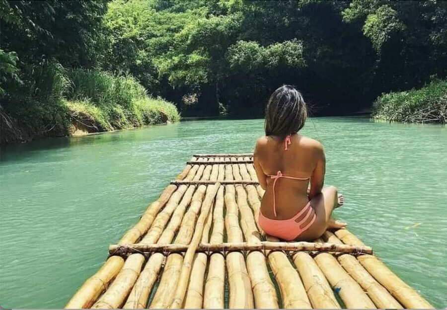 Montego Bay: Private Bamboo Rafting with Limestone Massage - What the private group changes