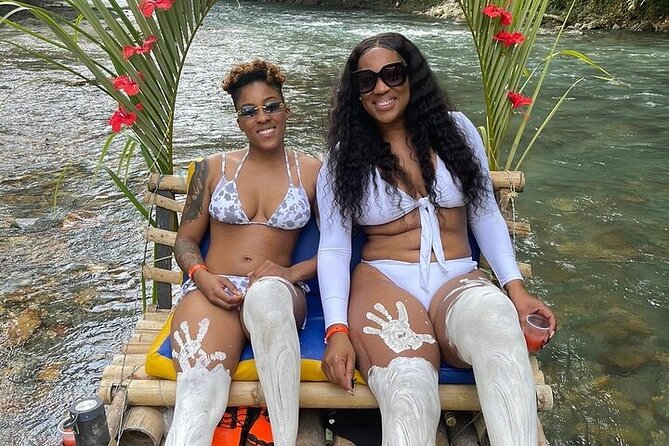 Montego Bay Rafting, Hip-Strip Shopping & Margaritaville Tour - The limestone foot massage and coconut stop