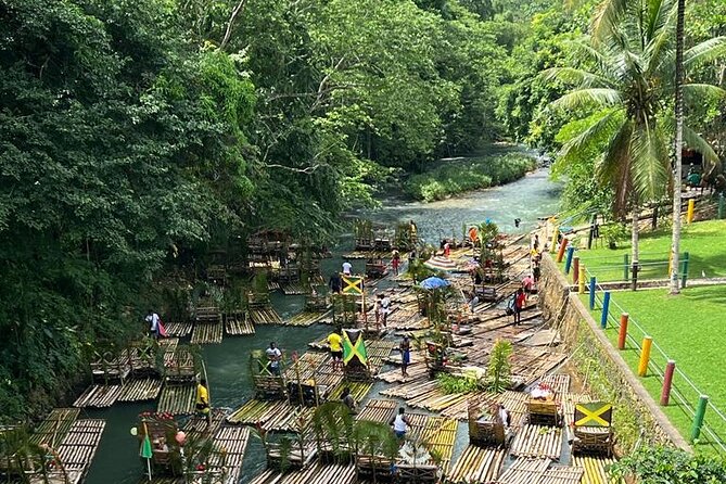 Montego Bay's Guided Bamboo Rafting Tour & Hip-strip Shopping - Booking details and cancellation terms