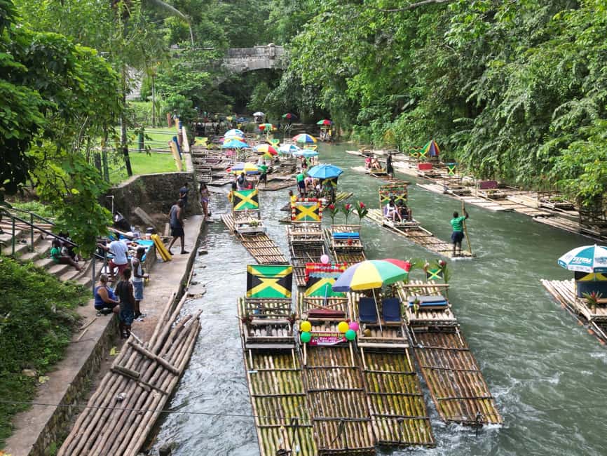 Montegobay: Rafting Tour with Limestone Massage - The limestone foot massage