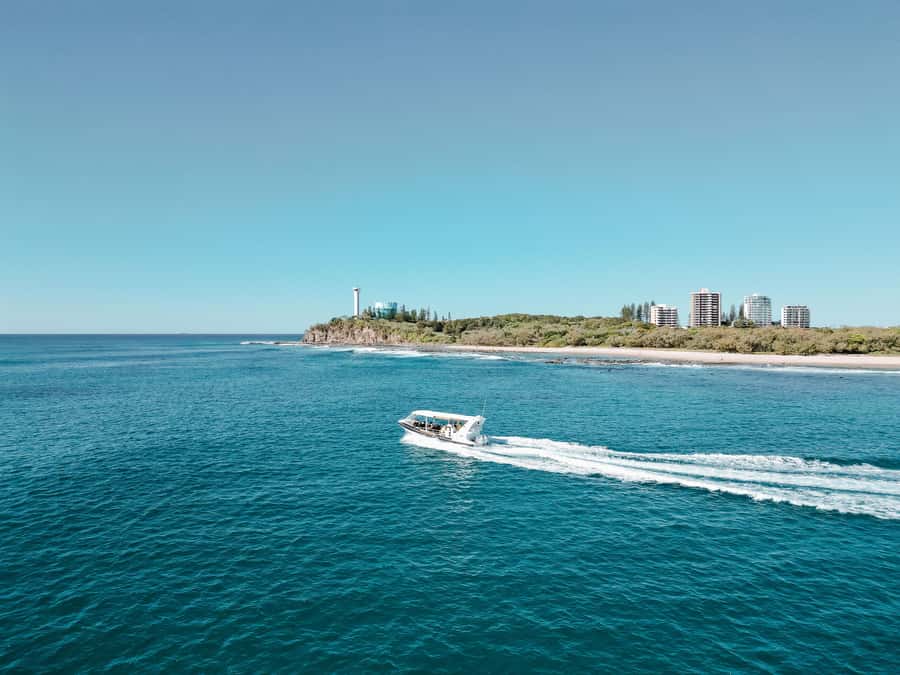 Mooloolaba: Adventure Rafting Turtle Tour - The Mooloolah River and the first views