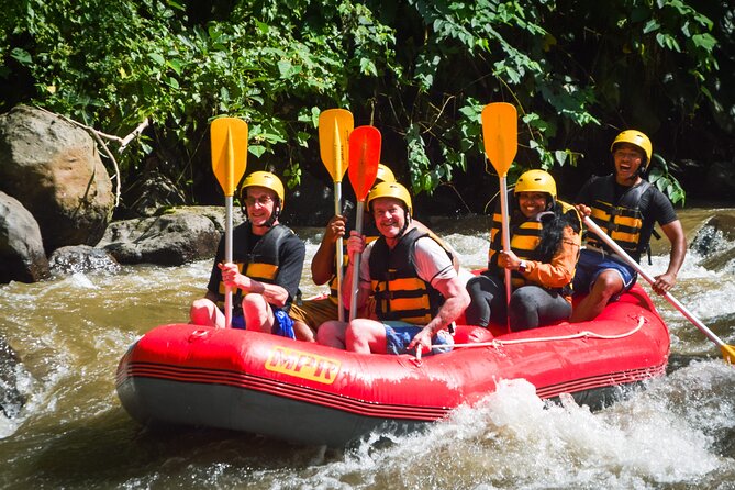 Mount Batur Trekking & White Water Rafting - Rafting the Ayung River for about two hours