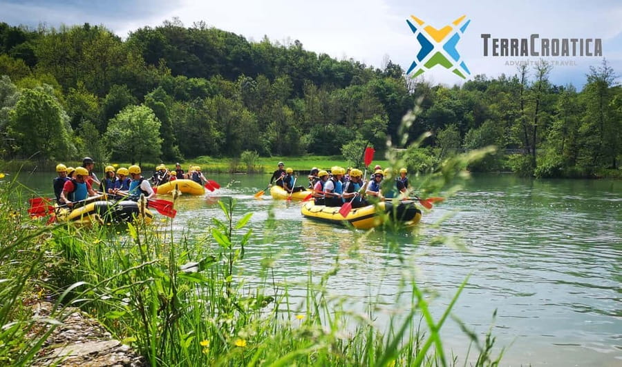 Mrežnica: Rafting/Kayaking Down Part - A gentle river trip with plenty of action