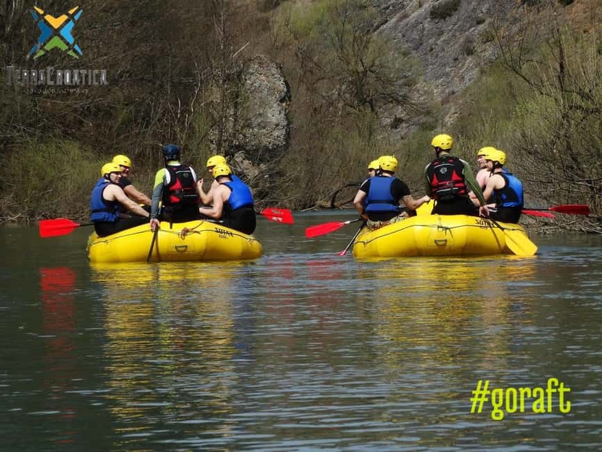 Mrežnica: Rafting/Kayaking Down Part - The 20-minute van ride and river briefing