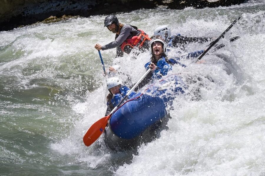 Murillo de Gállego Huesca: Rafting in the Gállego river - Starting at Ur Pirineos