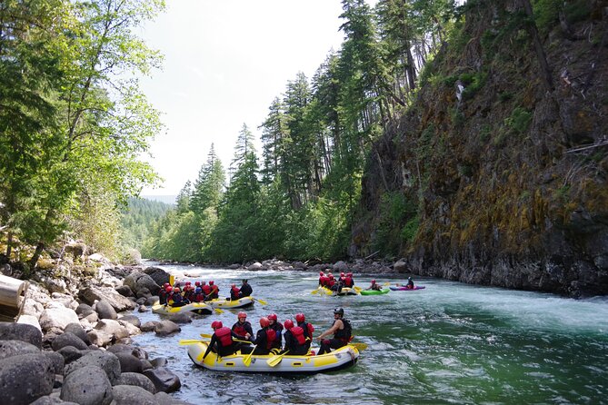 Nahatlatch River Rafting - 24 Amazing Rapids - Lunch, snacks, and the riverside resort setting