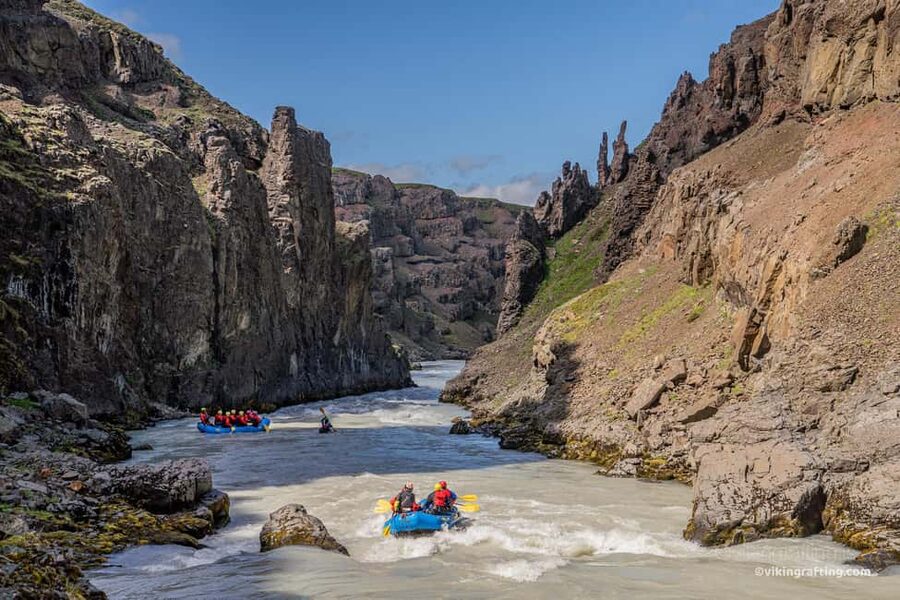 North Iceland: Europe’s Wildest Rafting in DRYSUIT - The first safety briefing takes 15 minutes