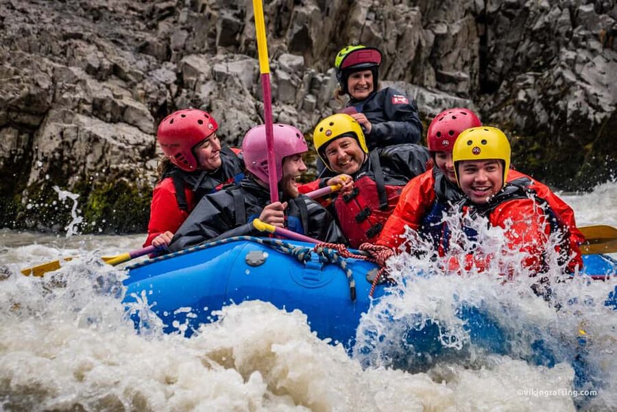 North Iceland: Europe’s Wildest Rafting in DRYSUIT - A 45-minute ride into a more remote setting