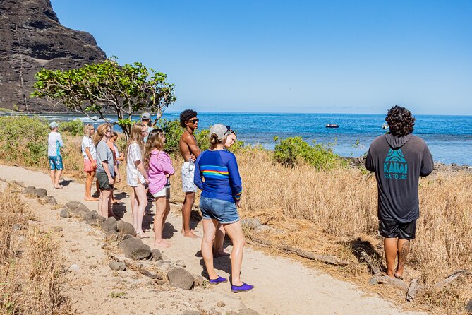 Nu'alolo Kai Beach Landing Raft Adventure - Cruising the Na Pali Coast by open raft