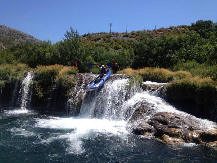 Obrovac: Rafting or Kayaking on the Zrmanja River - The Zrmanja canyon is the real star