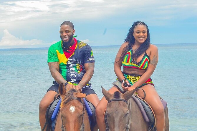 OCEAN HORSE-BACK RIDING & BAMBOO RAFTING + Limestone MASSAGE - Who will enjoy this outing most?